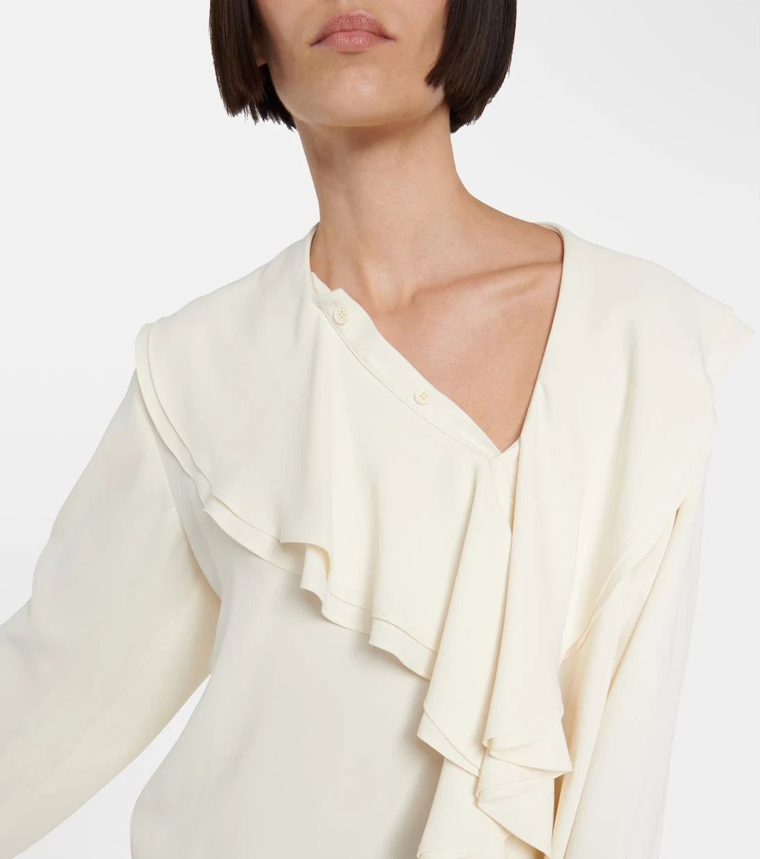 MM6 Maison Margiela - Ruffle-trimmed minidress