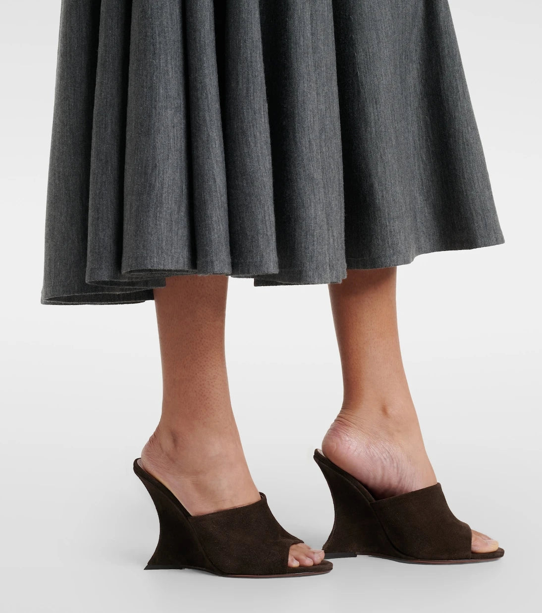 Paris Texas - Nina 105 suede mules