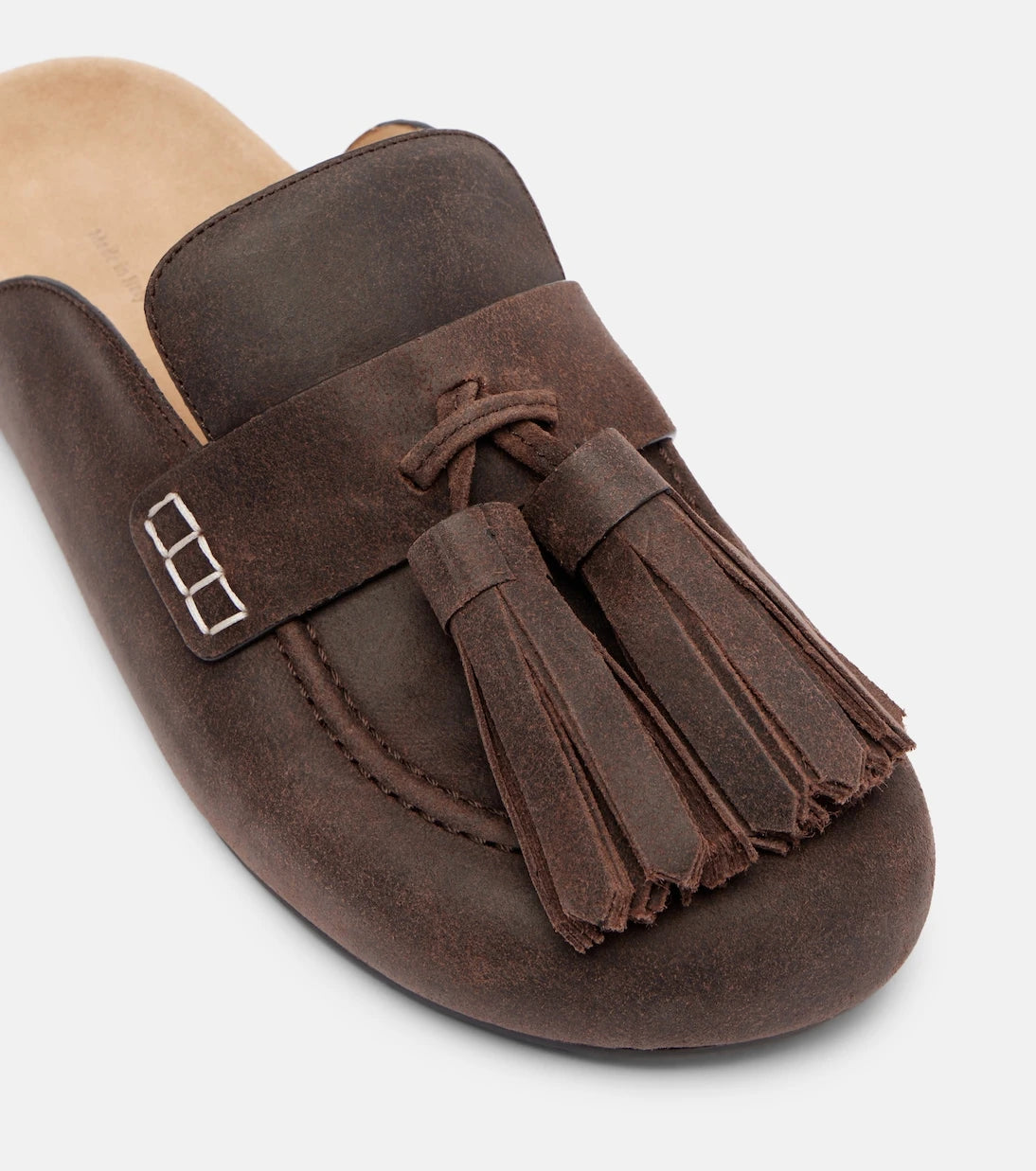 JW Anderson - Tassel suede mules