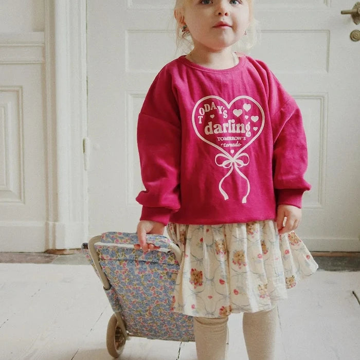 Детска памучна пола Konges Sløjd COCO SKIRT GOTS