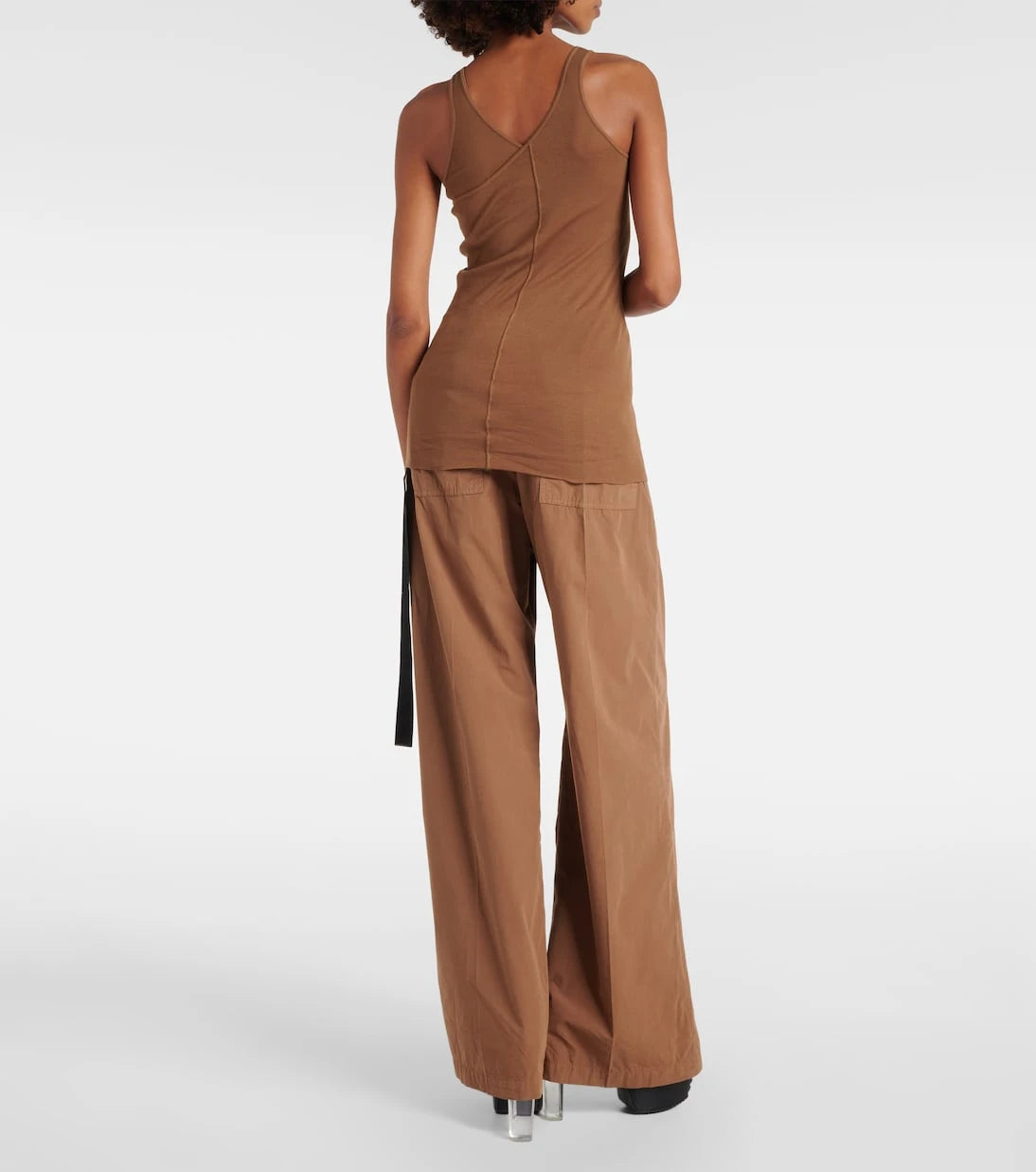 Rick Owens - DRKSHDW Double Ziggy cotton tank top
