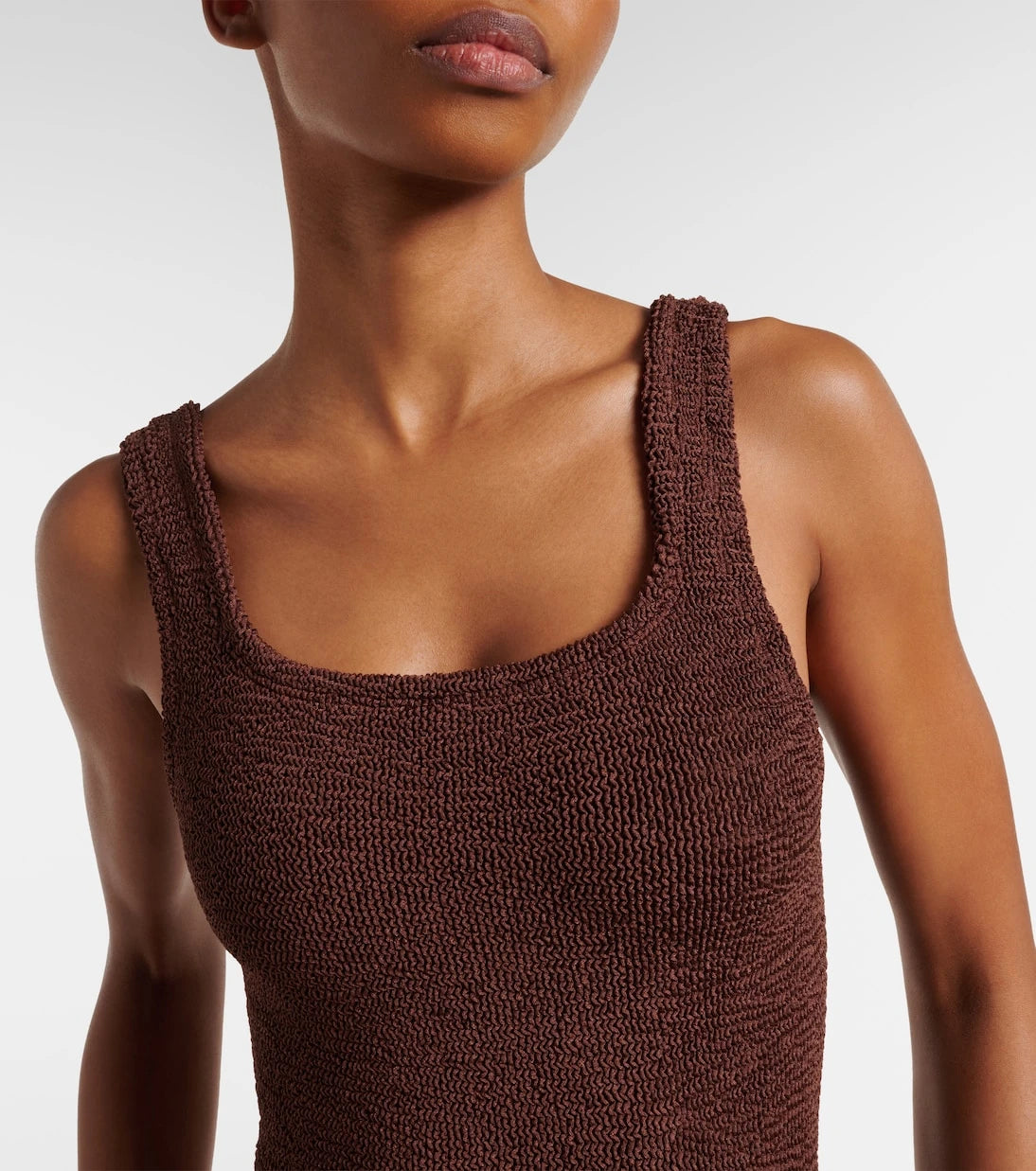 Hunza G - Coverage Square Neck swimsuit