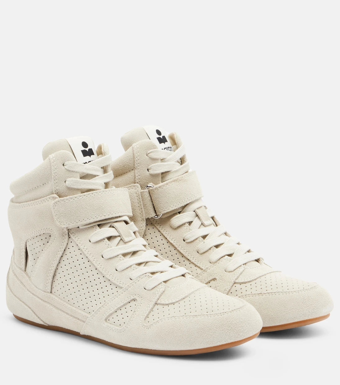 Isabel Marant - Senny suede high-top sneakers