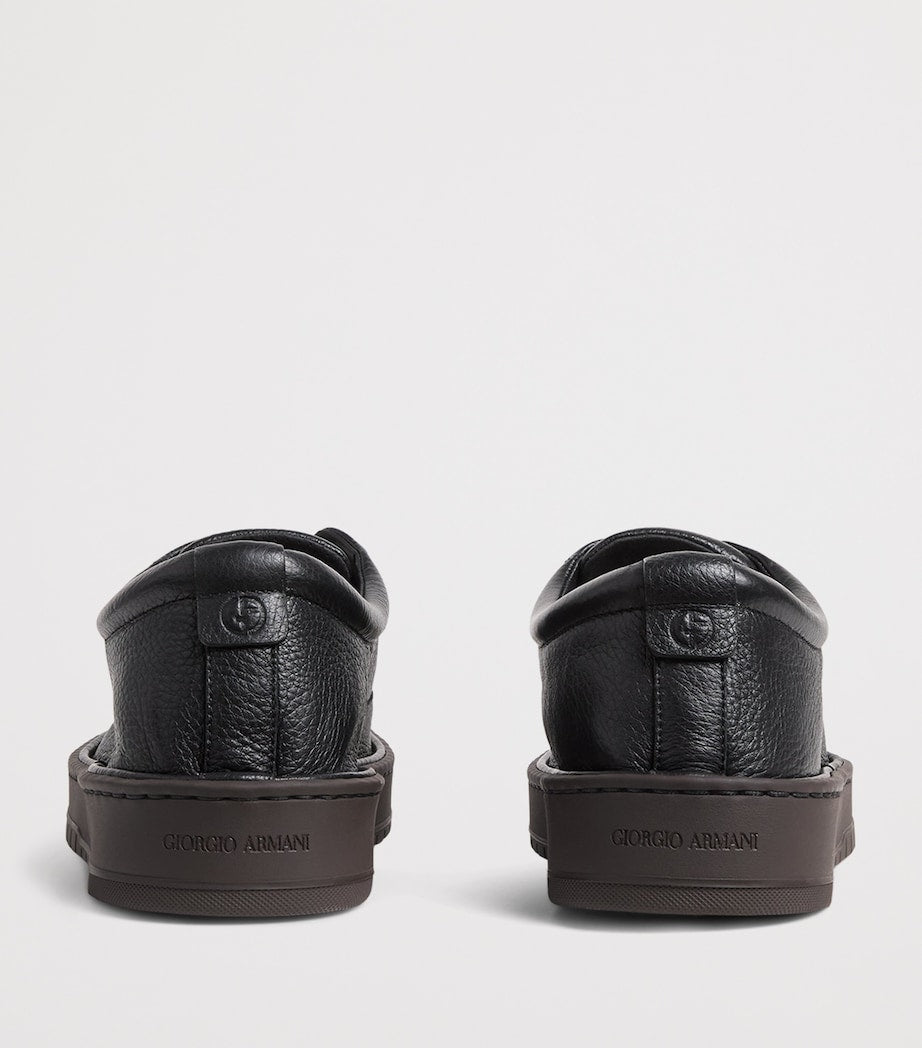 Giorgio Armani Deerskin Slippers