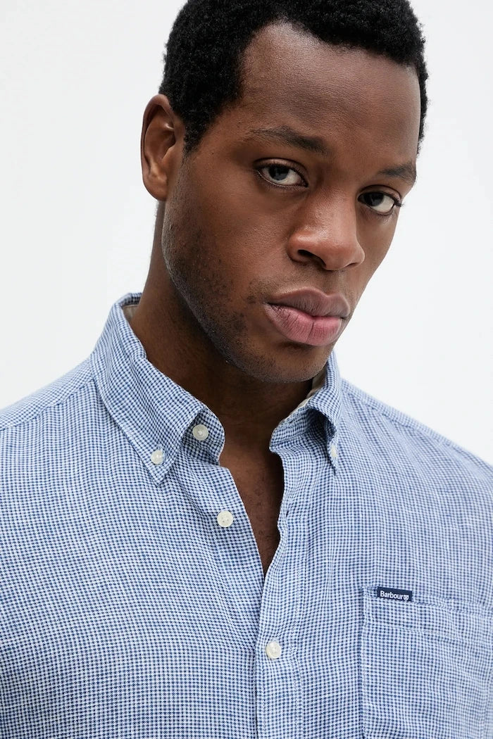 Ленена риза Barbour Linton Tailored Shirt