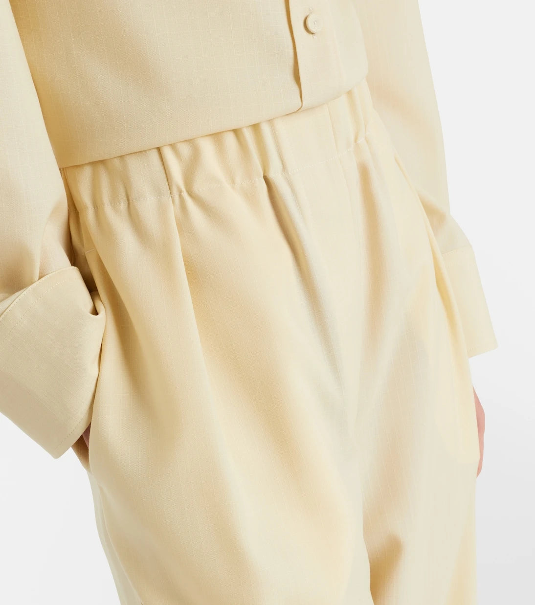 Jil Sander - Wool wide-leg pants