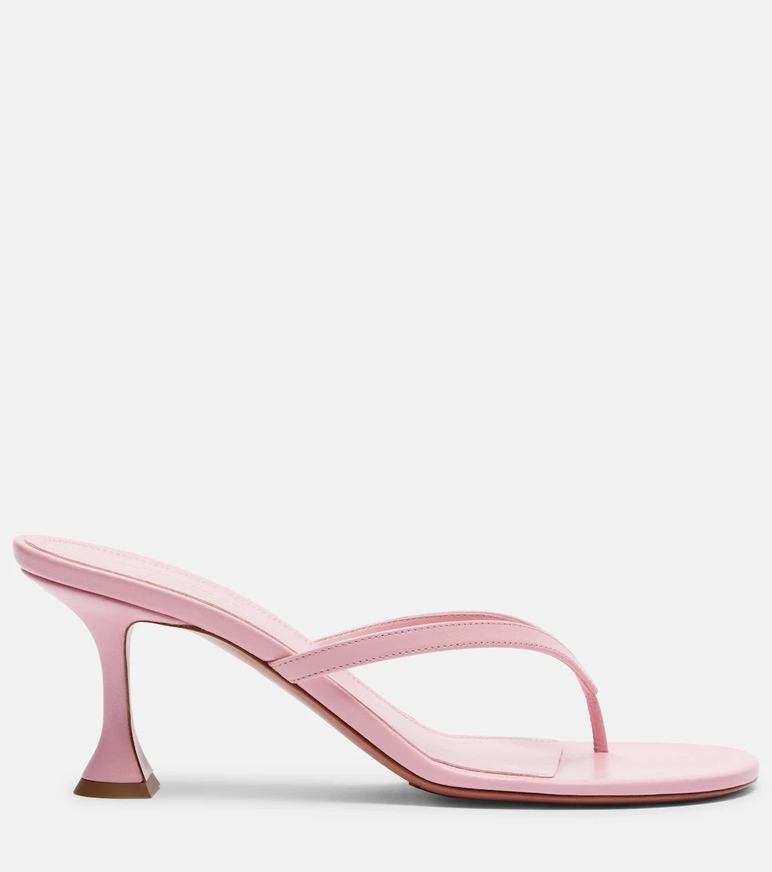 Amina Muaddi - Juliette leather thong sandals