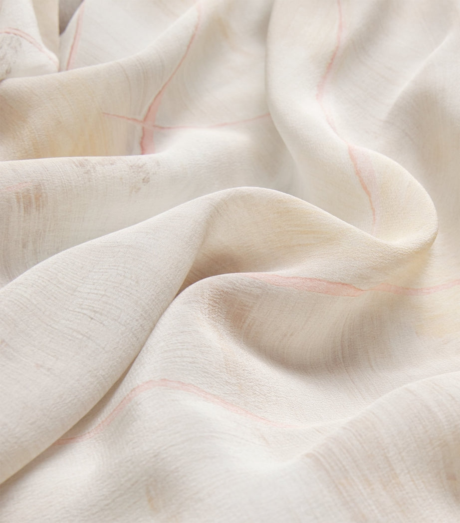 Fabiana Filippi Multi Silk Maxi Dress