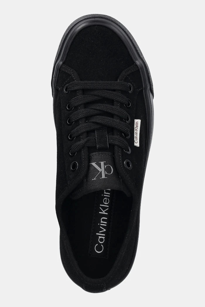 Calvin Klein VULC FLATF LACE UP SUE/WL CK Süet Sneaker