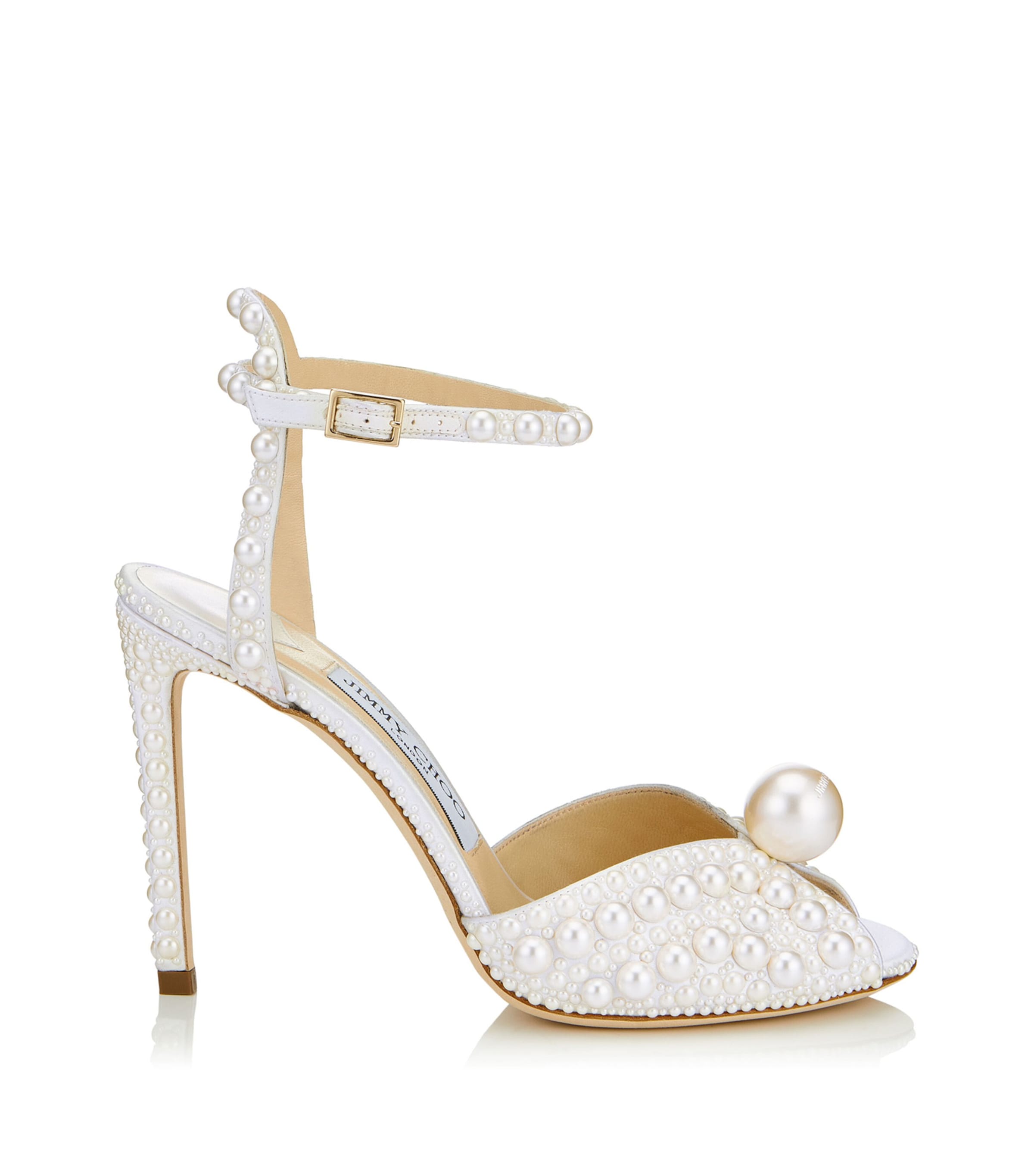 Sacora 100 Satin Pearl Sandals