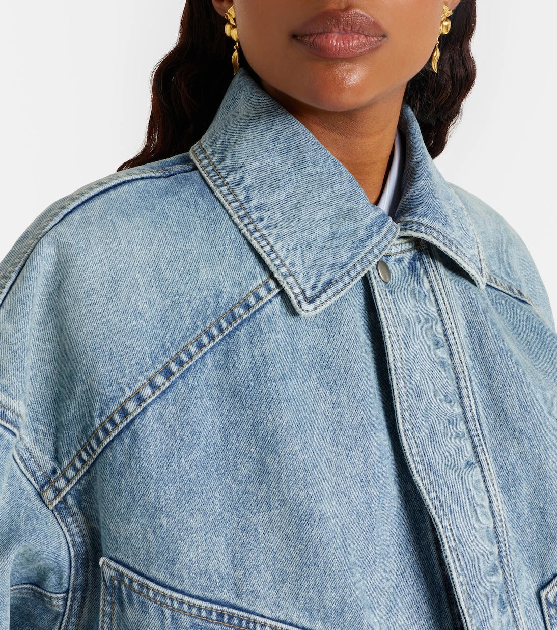 Saint Laurent - Denim blouson jacket