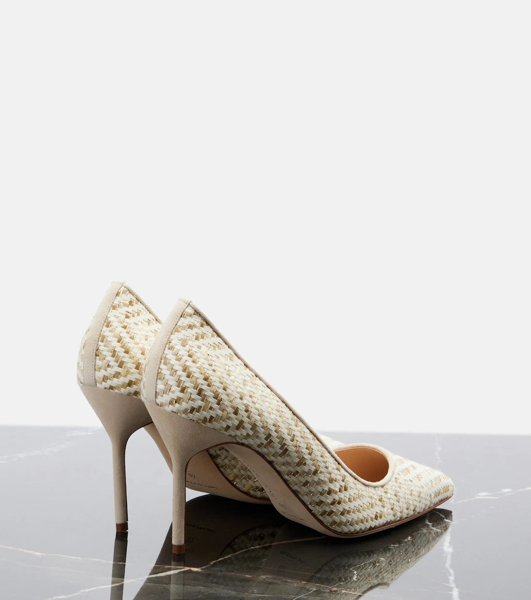 Manolo Blahnik - BB woven pumps