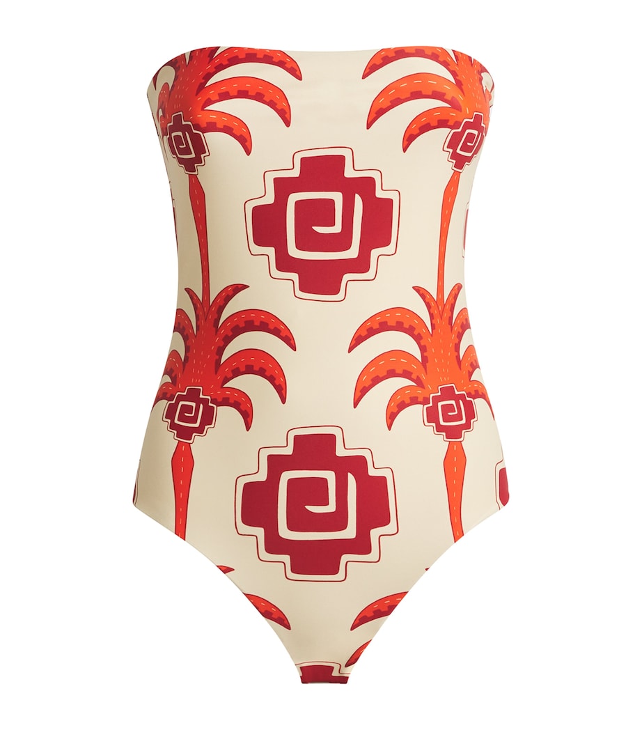 Johanna Ortiz Multi Alta Mar Strapless Swimsuit