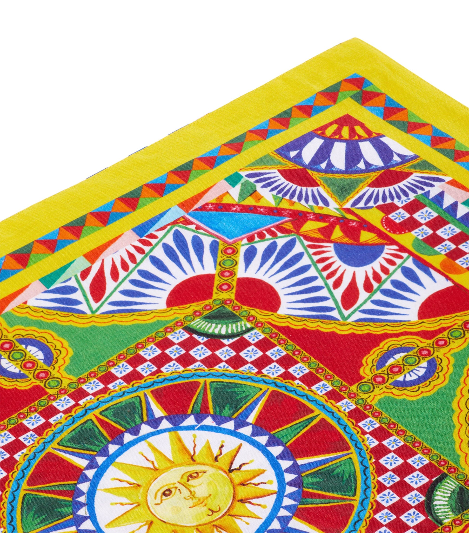 Dolce & Gabbana Casa Linen Carretto Placemat and Napkin Set