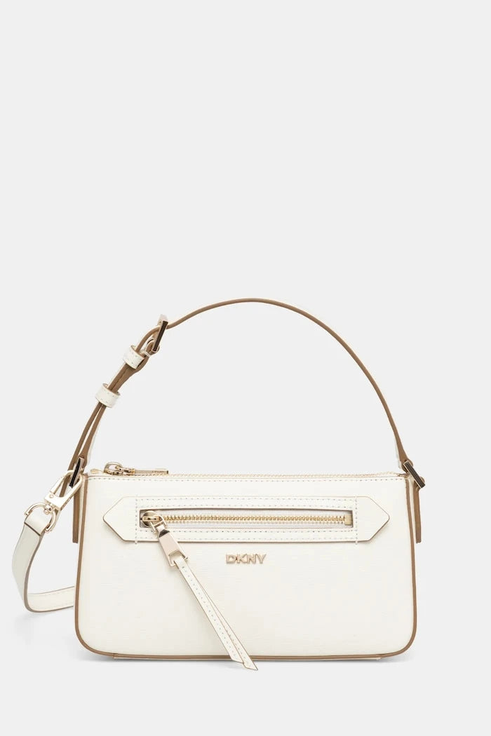 Кожена чанта Dkny