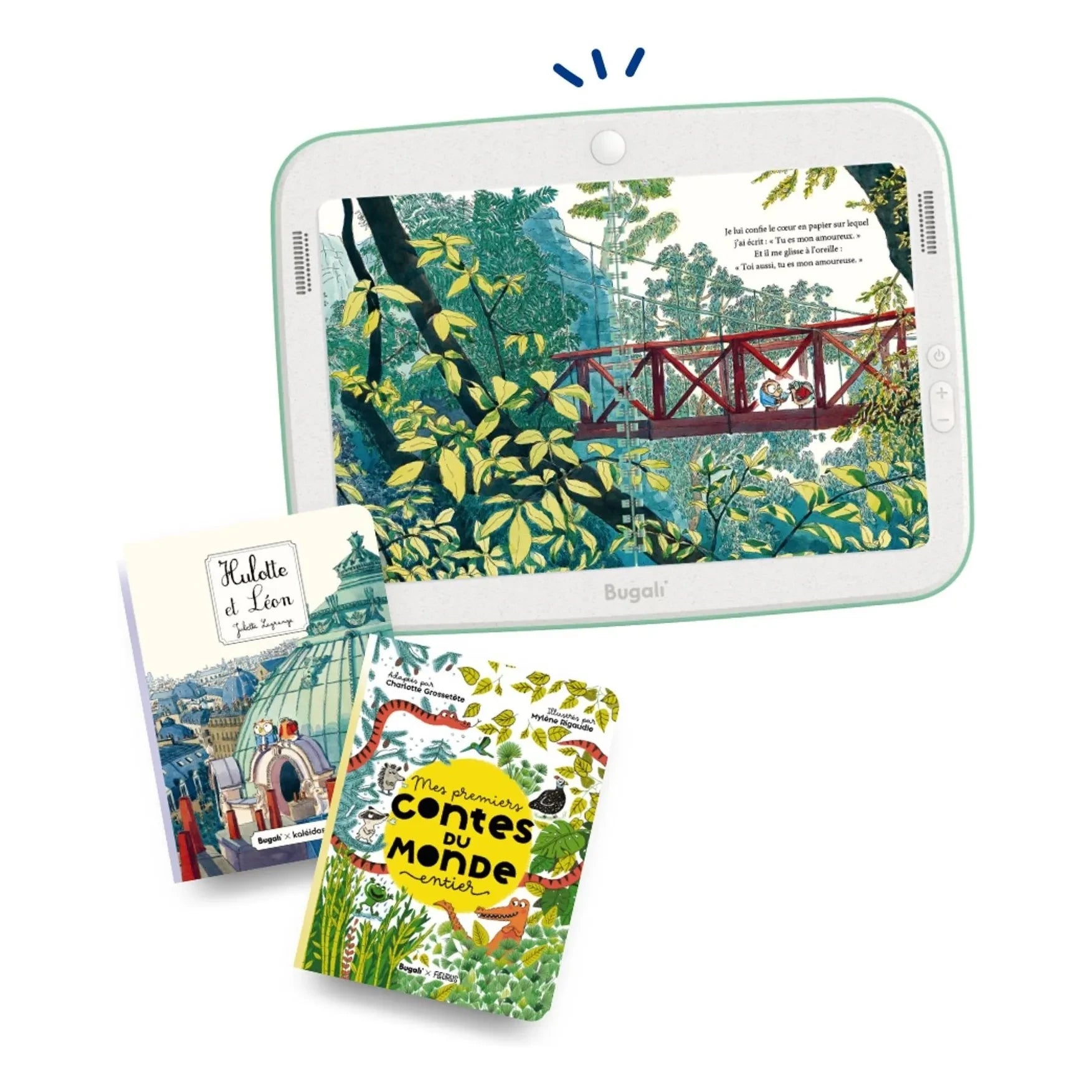 Bugali - Discovery Pack (5+) - tablet + 2 books
