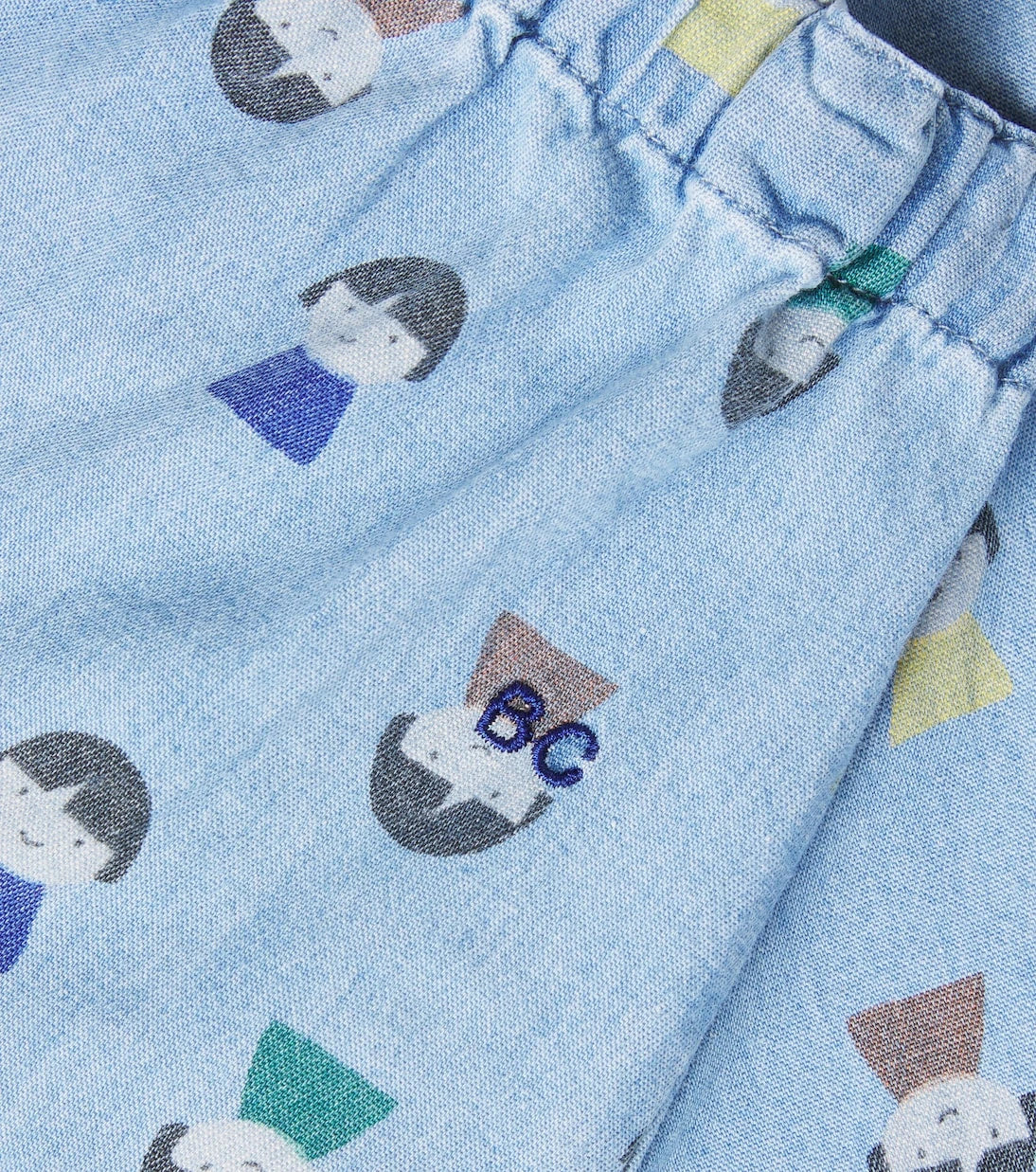 Bobo Choses - Baby printed cotton-blend straight pants