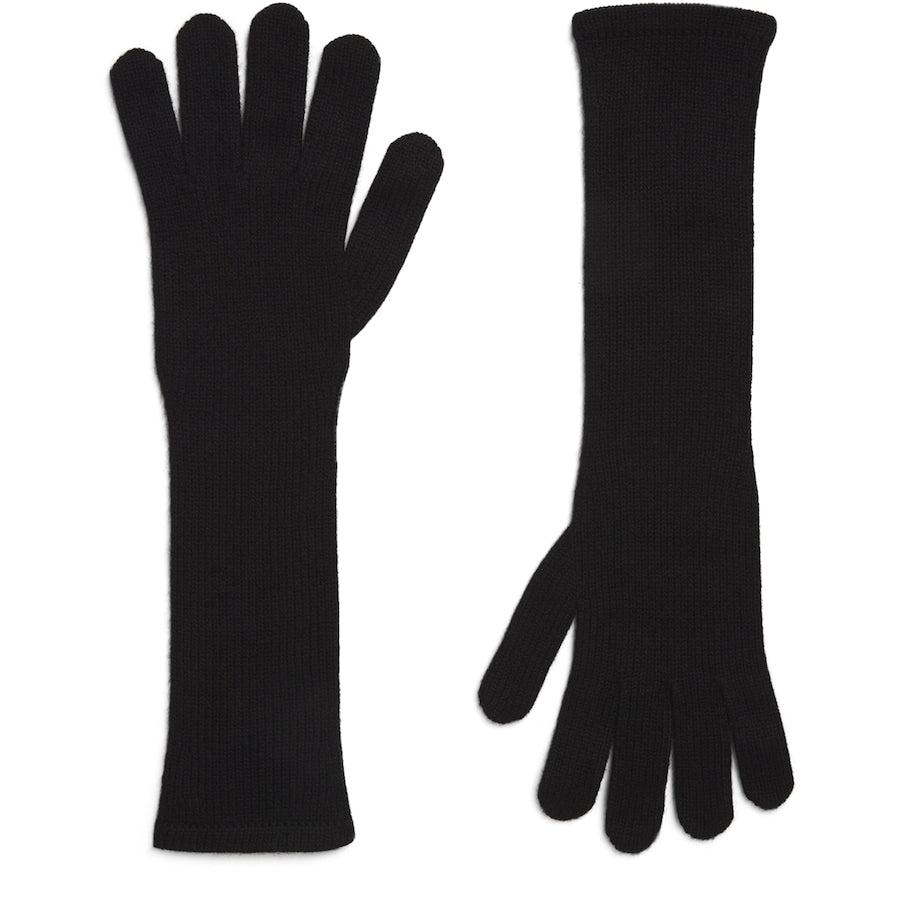 Black Cashmere Gloves
