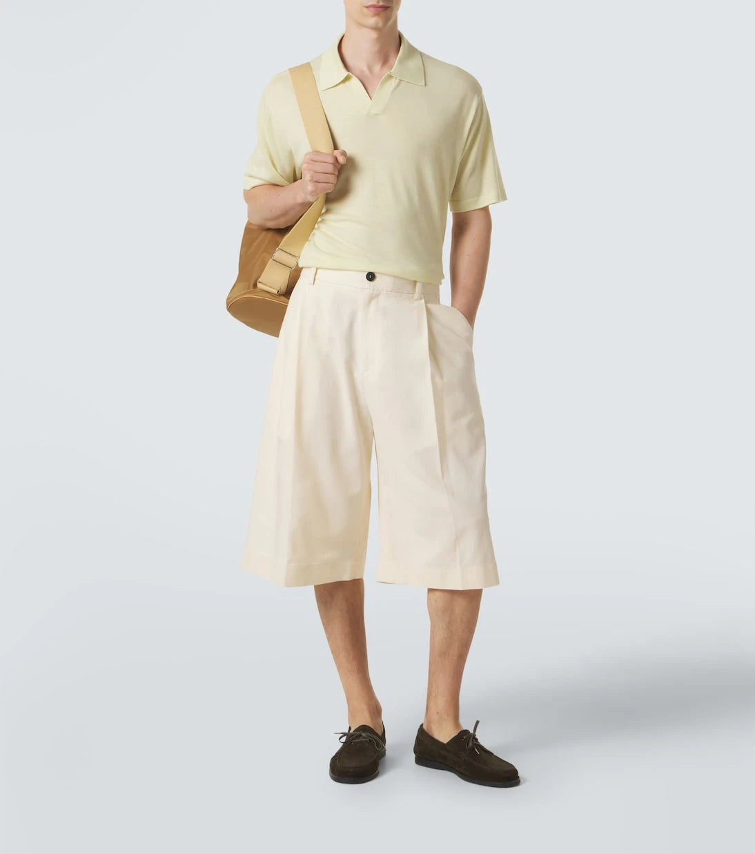 Frame - Wool and cashmere polo shirt