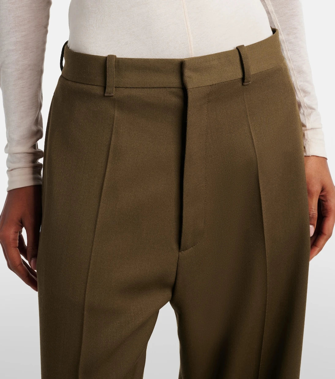 Phoebe Philo - Wool wide-leg pants