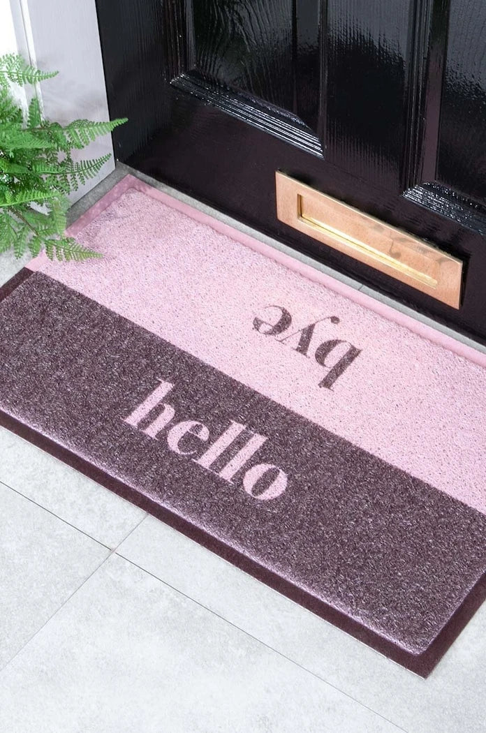 Изтривалка Artsy Doormats Hello Bye