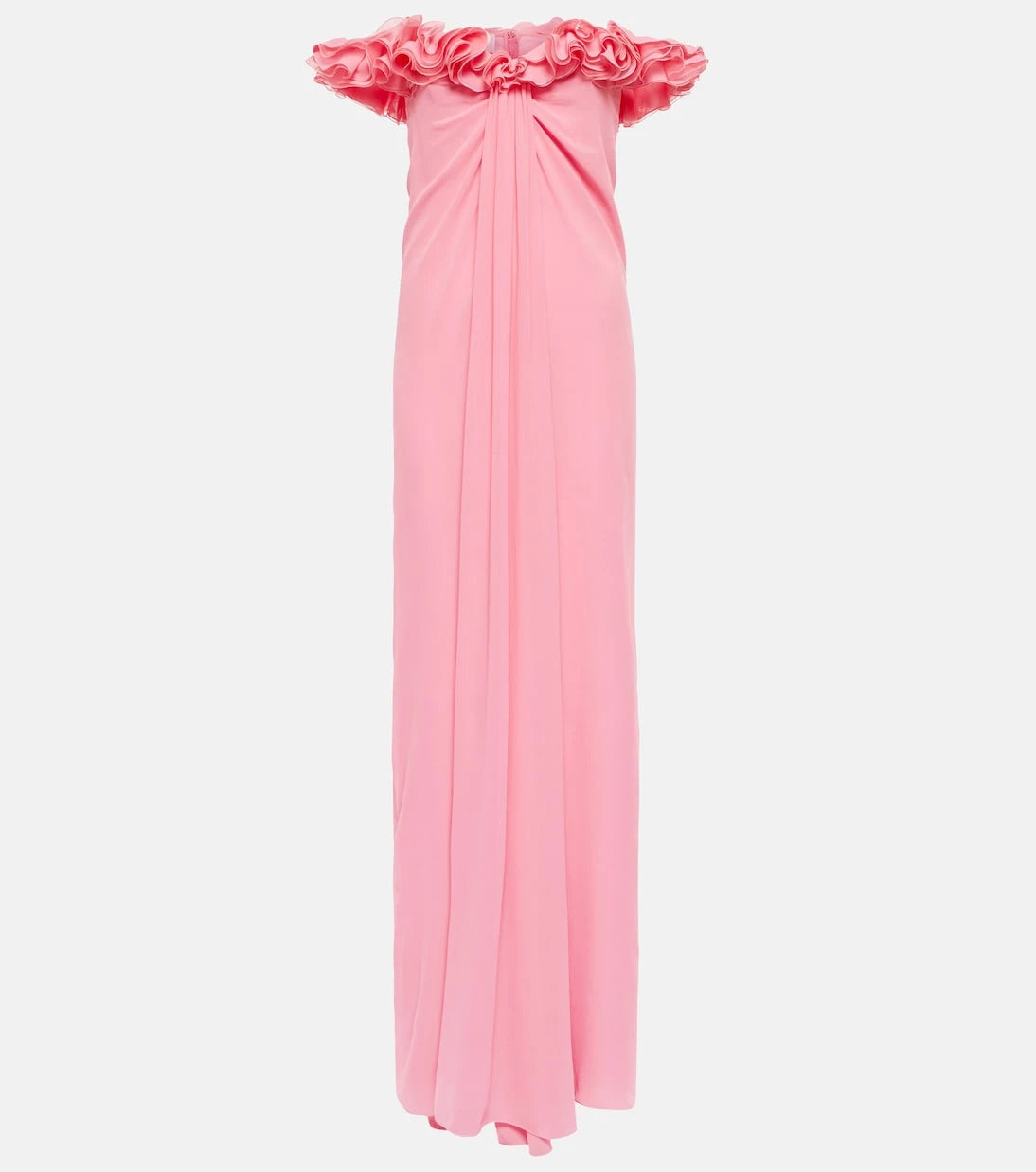 Giambattista Valli - Off-shoulder silk georgette gown