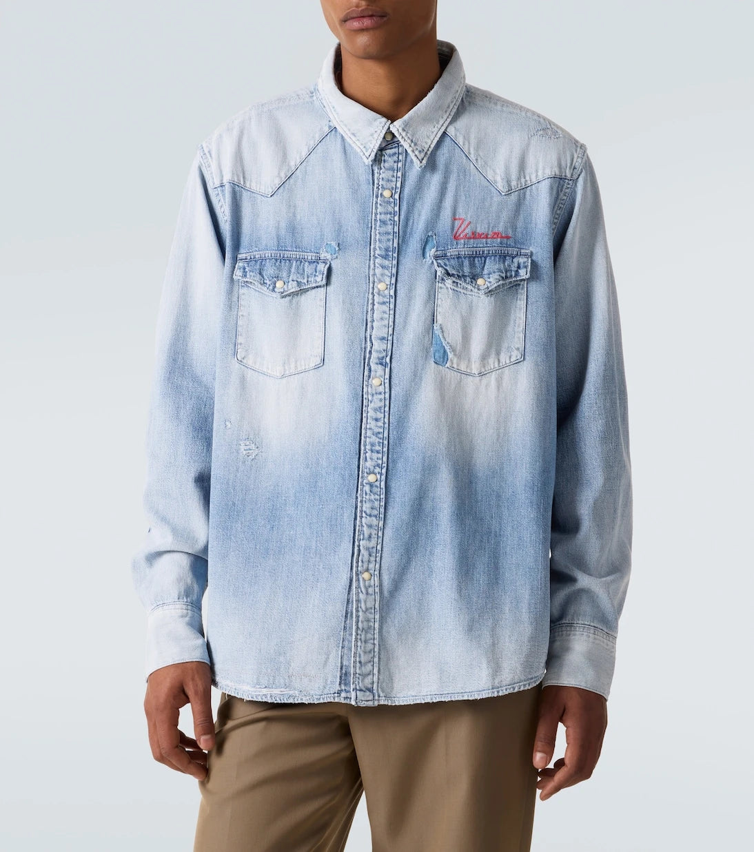 Visvim - قميص دينم عتيق
