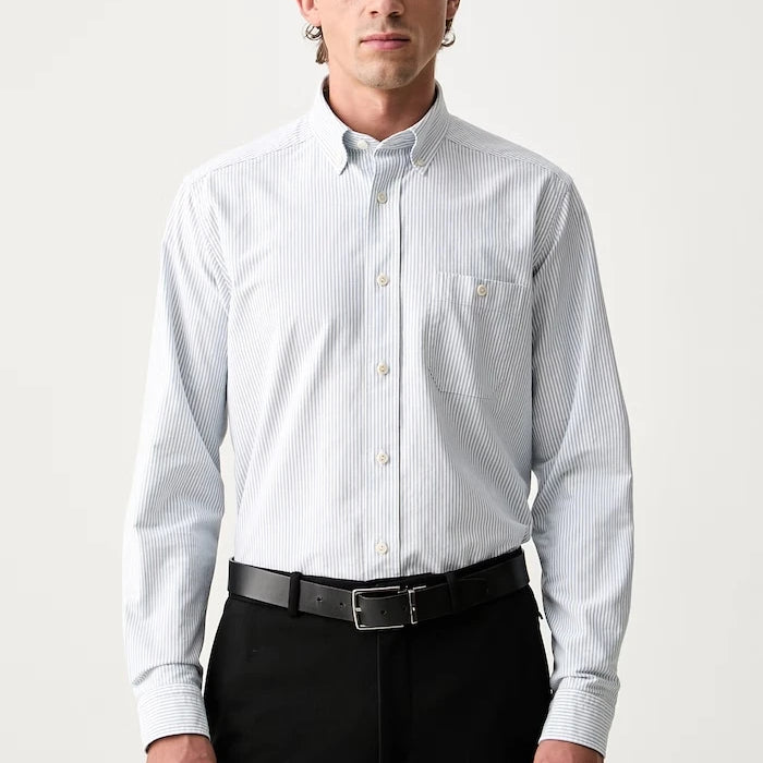 Eton Oxford tipi erkek pamuklu gömlek