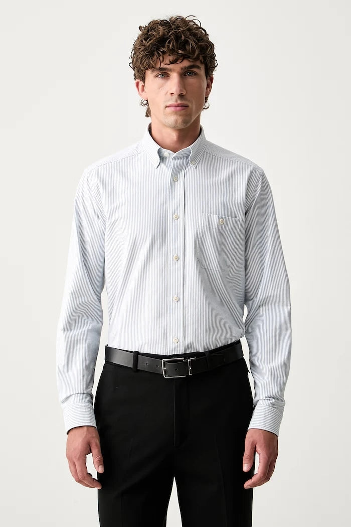 Eton Oxford tipi erkek pamuklu gömlek