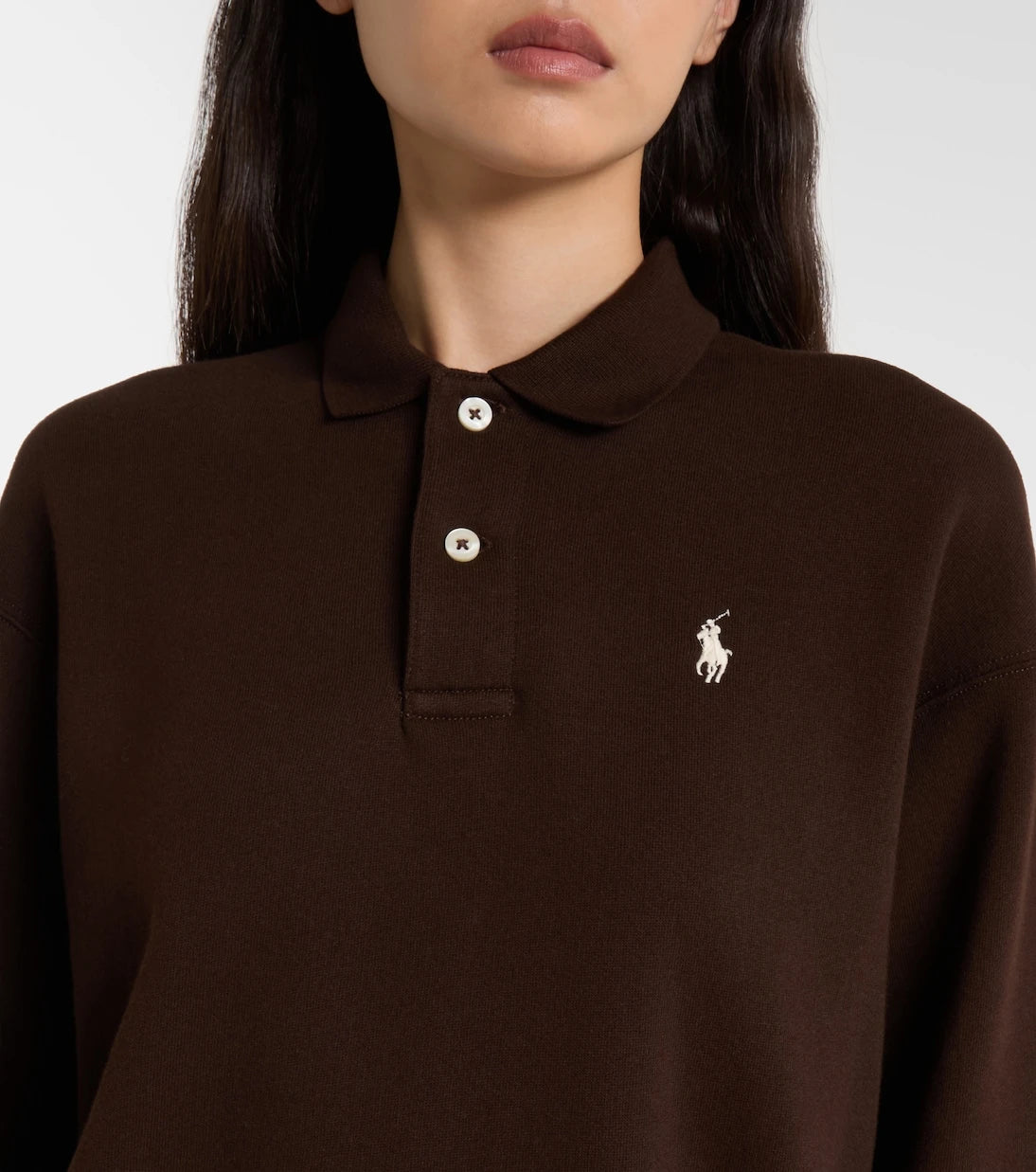 Polo Ralph Lauren - Logo cotton-blend fleece sweatshirt