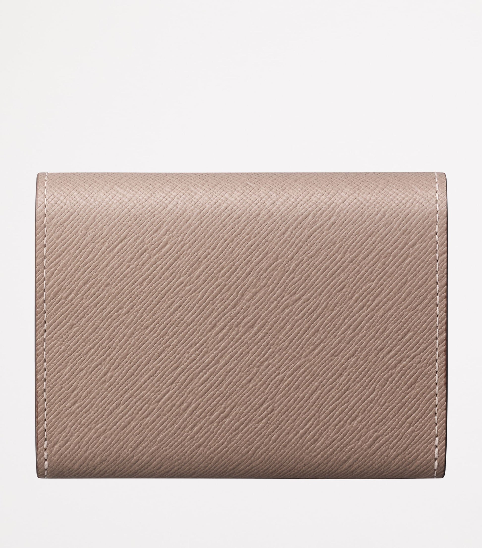 Cartier Beige Leather C de Cartier Mini Wallet