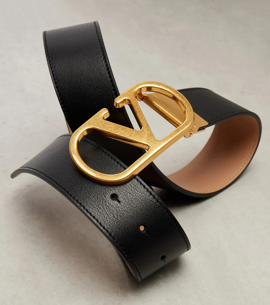 Valentino Garavani - VLogo 40 reversible leather belt
