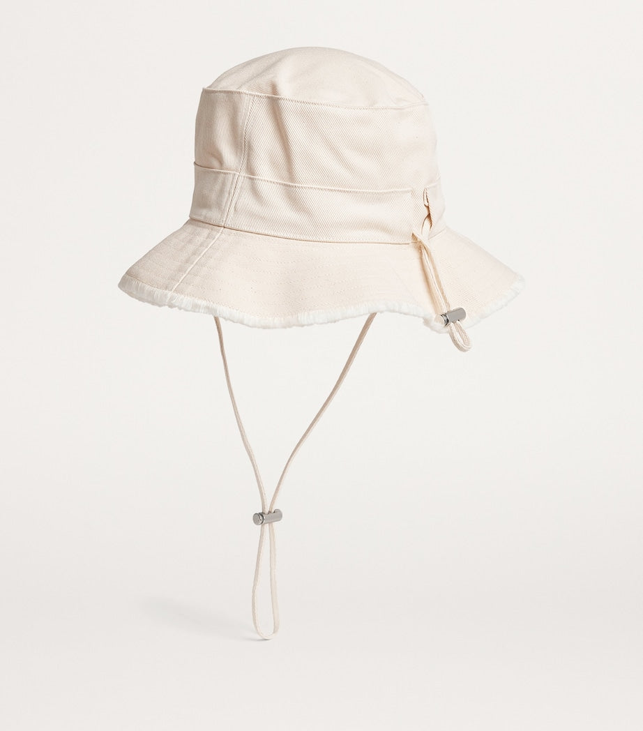 Ivory Artichaut Logo Bucket Hat