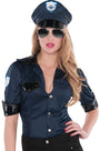 Women's Police Officer Costume Top