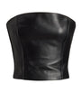 Ralph Lauren Collection Black Lambskin Gwyneth Bustier