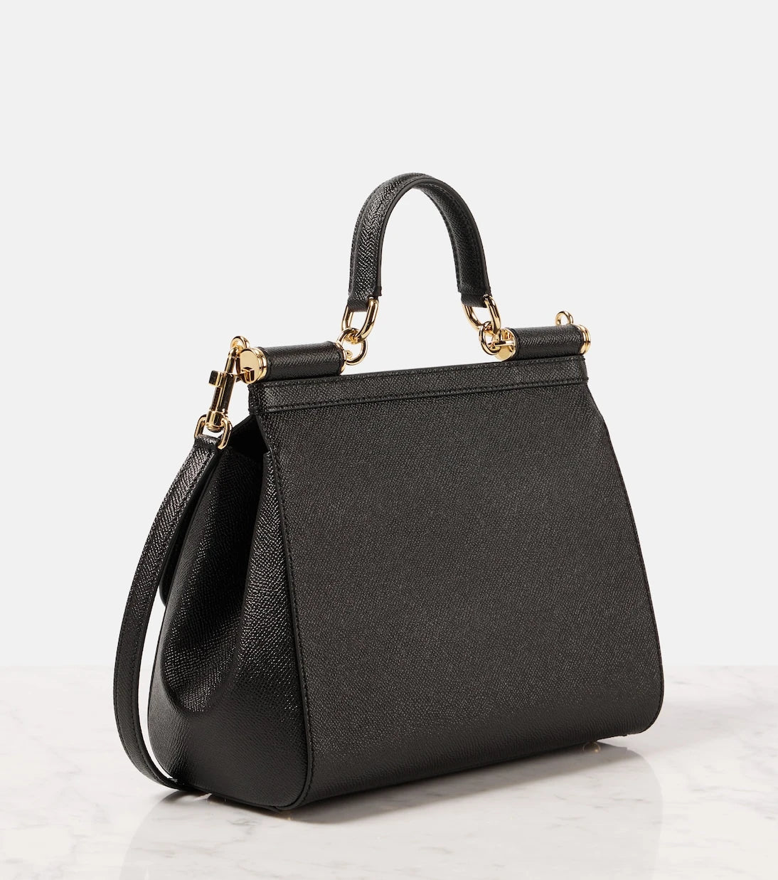 Dolce&Gabbana - Sicily Medium leather shoulder bag