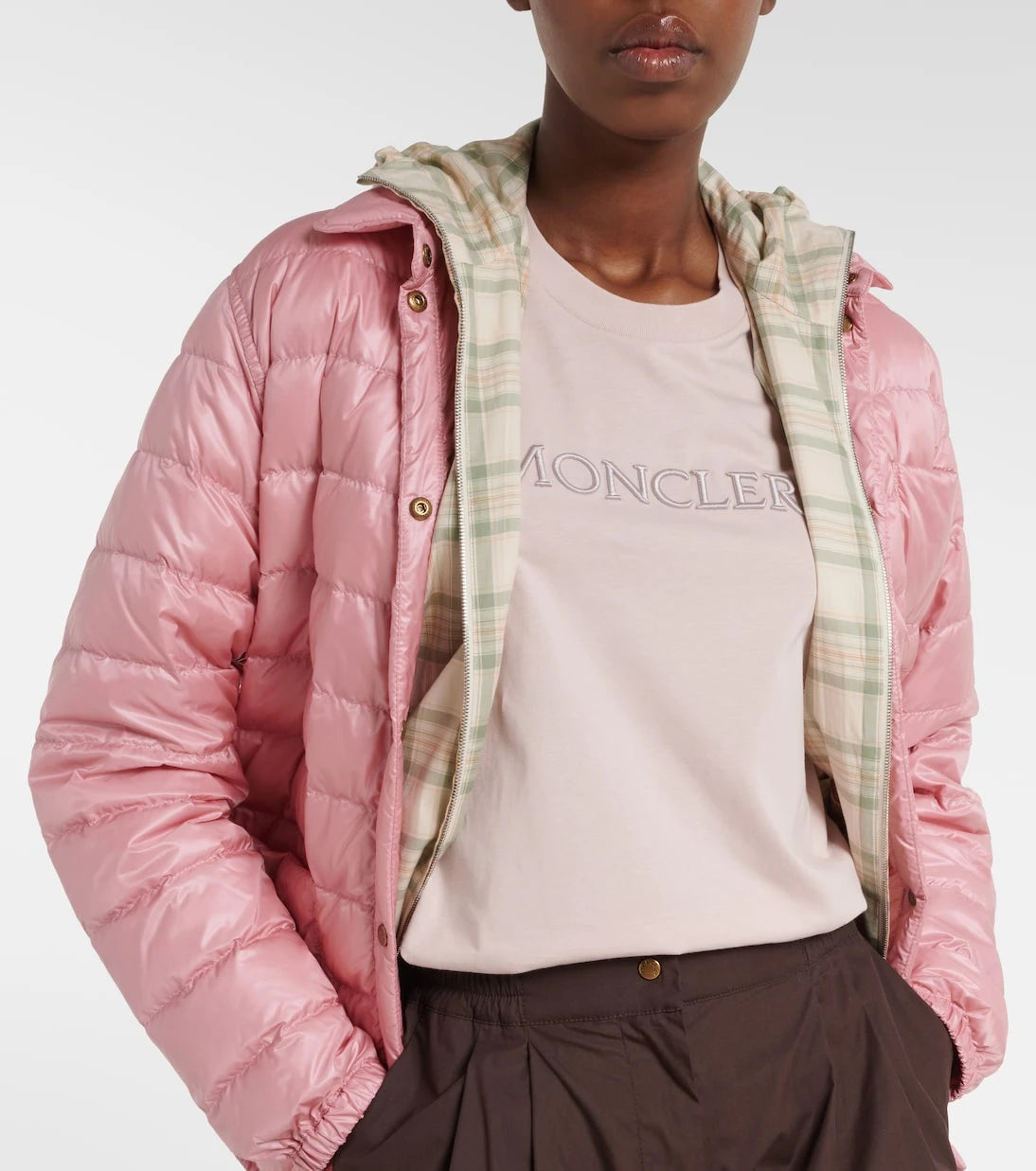 Moncler - Logo cotton jersey T-shirt