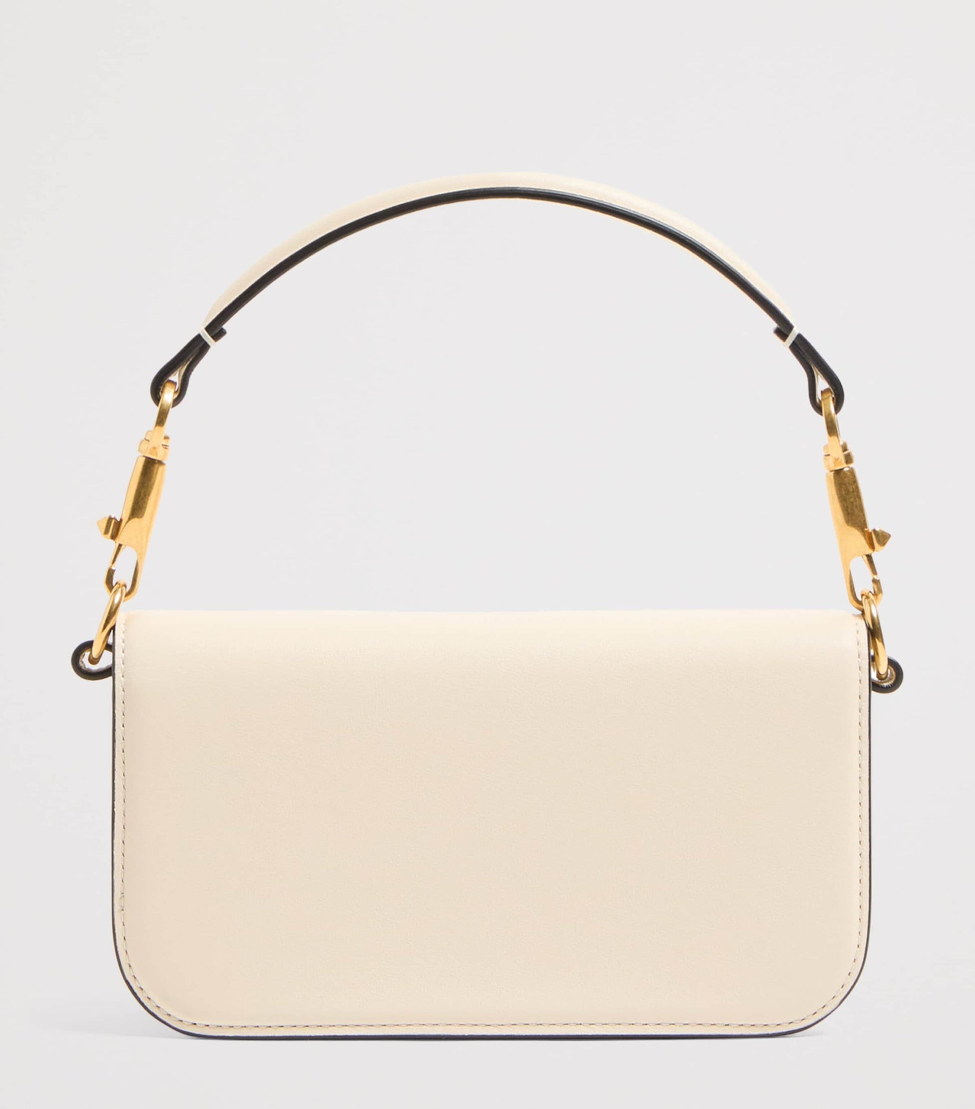 Valentino Garavani Ivory Small Embellished Loco Shoulder Bag