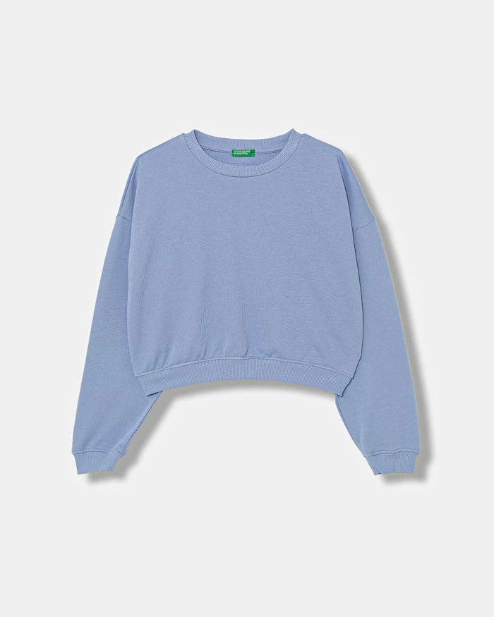 United Colors of Benetton çocuk pamuklu sweatshirt