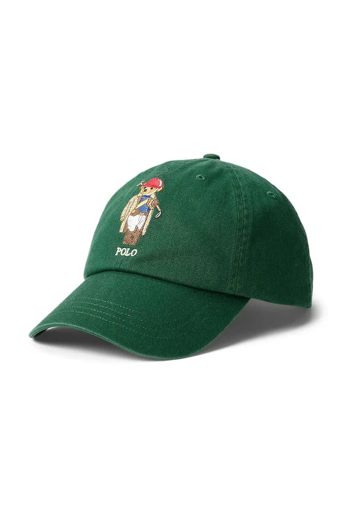 Памучна шапка с козирка Polo Ralph Lauren