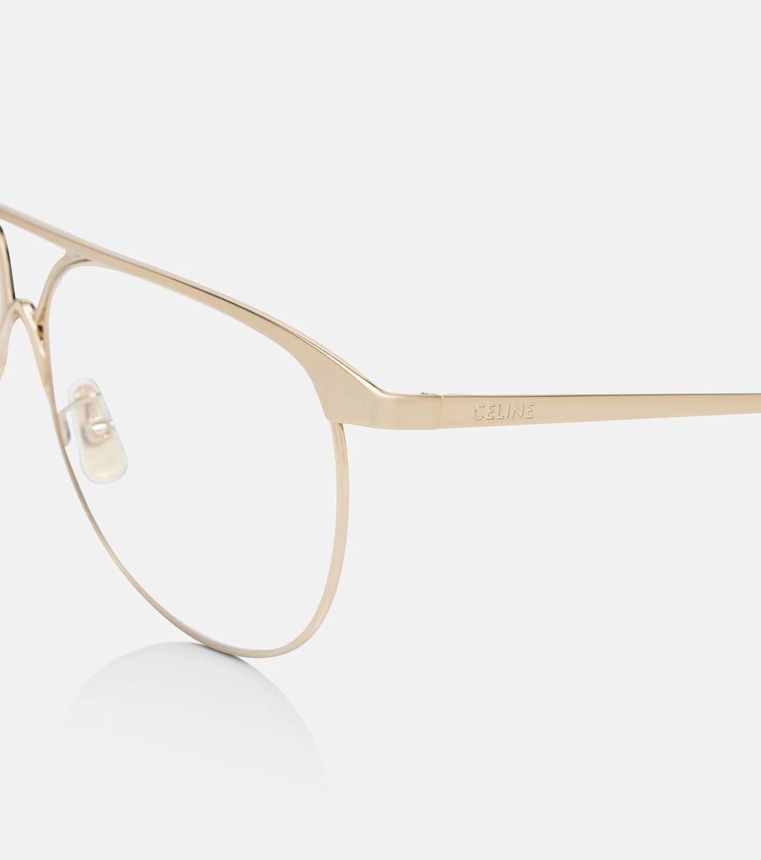 Celine Eyewear - Logo aviator glasses