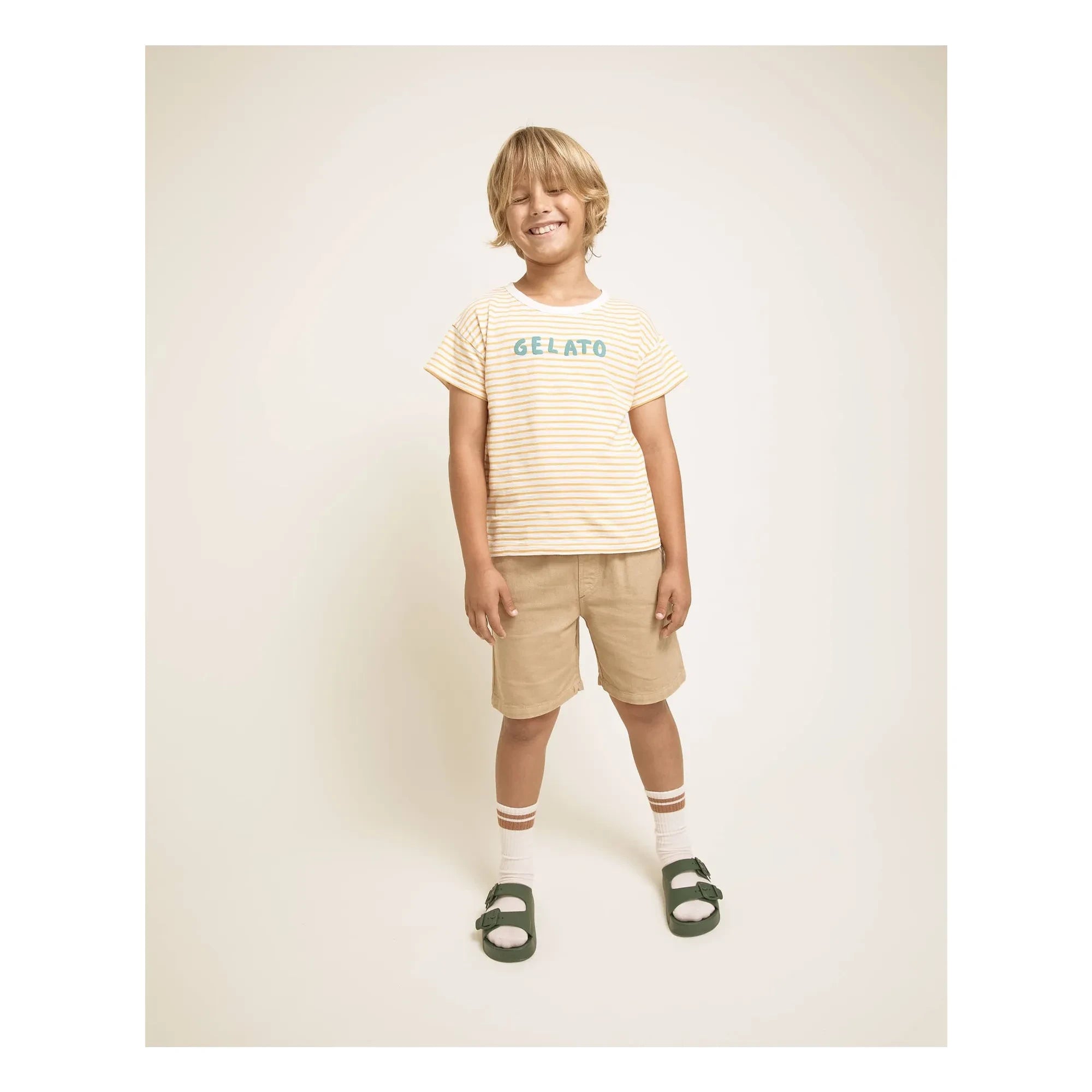 Búho - Bermuda shorts Linen | Beige