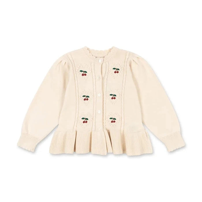 Konges Sløjd SOLEIL CARDIGAN GOTS Çocuk Pamuklu Hırka