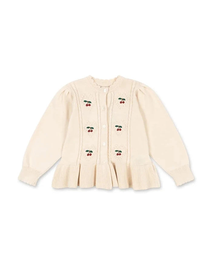 Konges Sløjd SOLEIL CARDIGAN GOTS Çocuk Pamuklu Hırka