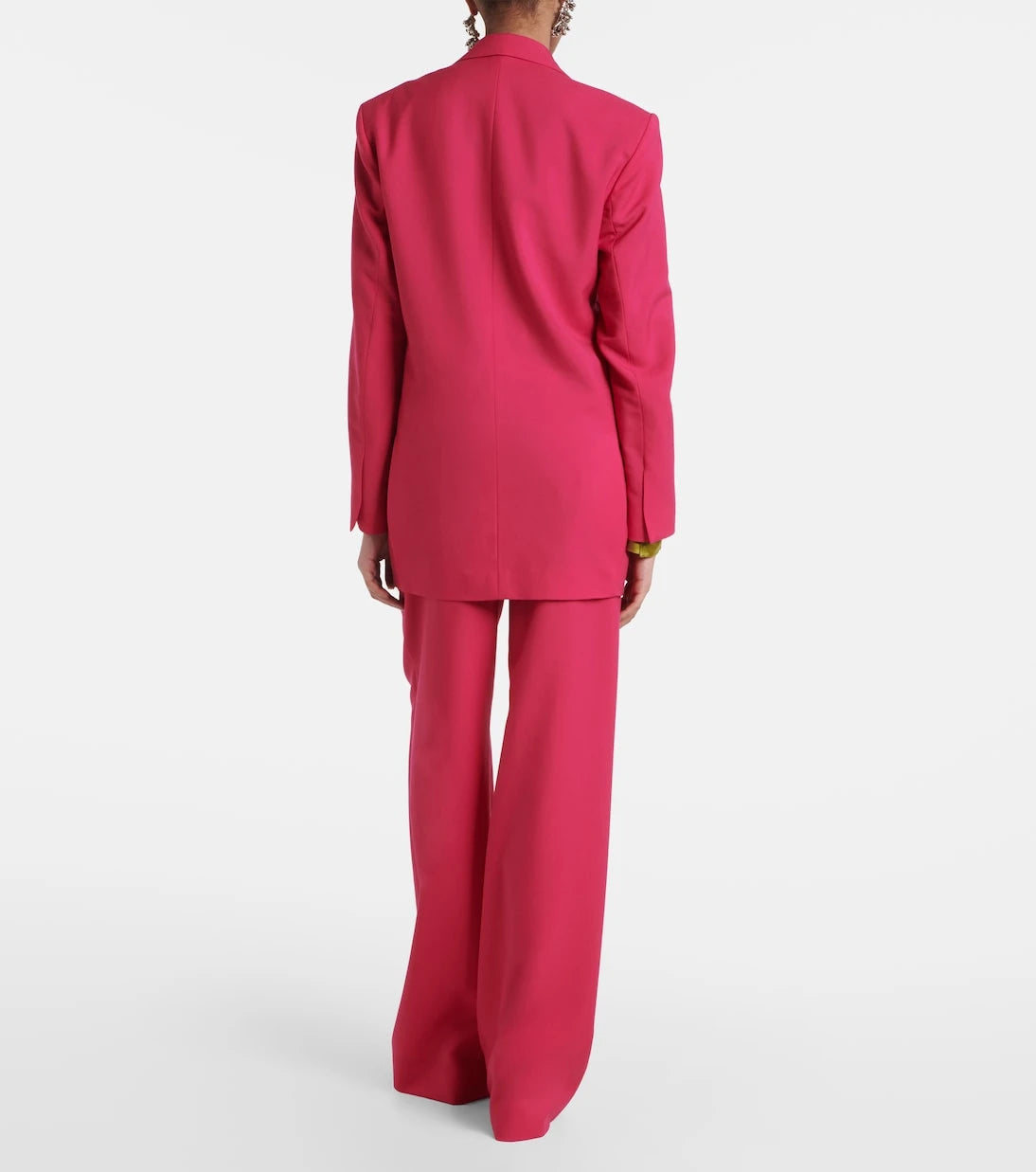 Dries Van Noten - Oversized wool and mohair blazer