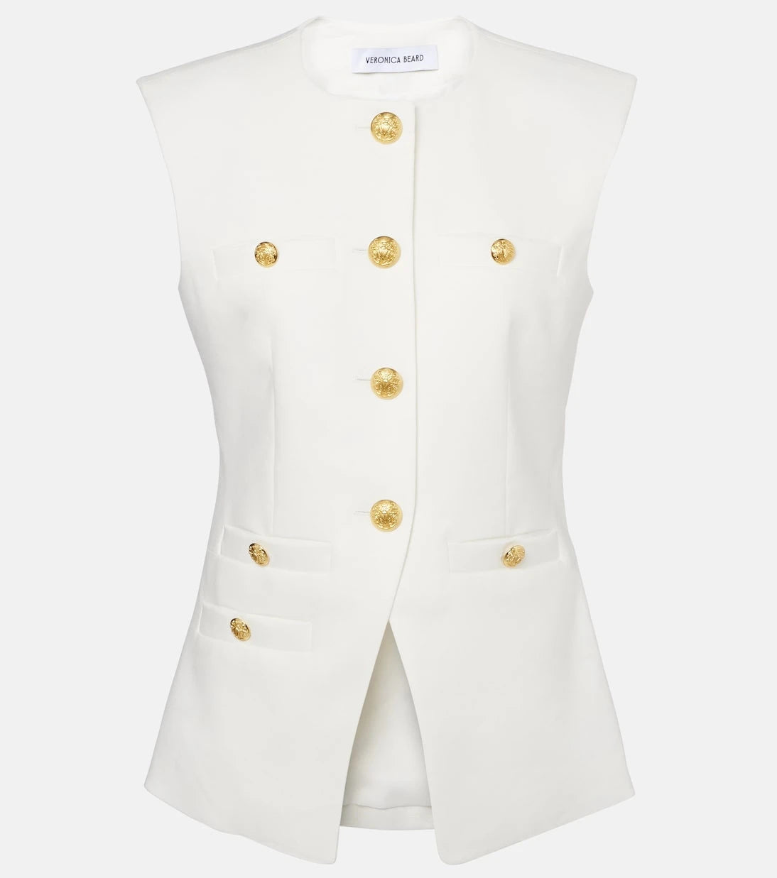 Veronica Beard - Tamara linen-blend vest