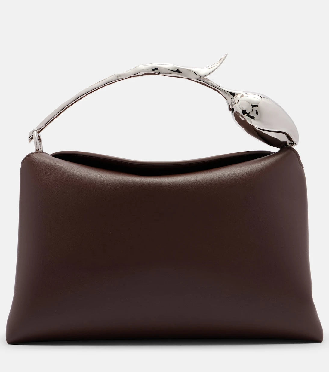 Erdem - Bloom Midi leather top-handle bag