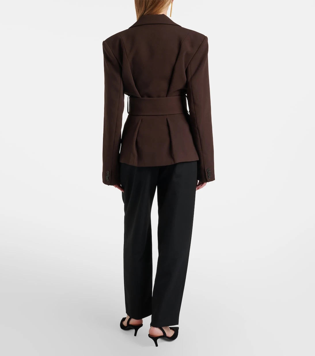 Rotate - High-rise tapered pants