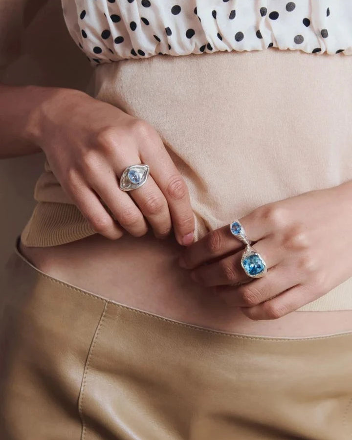 Alhaja - Positano Blue ring | Blue