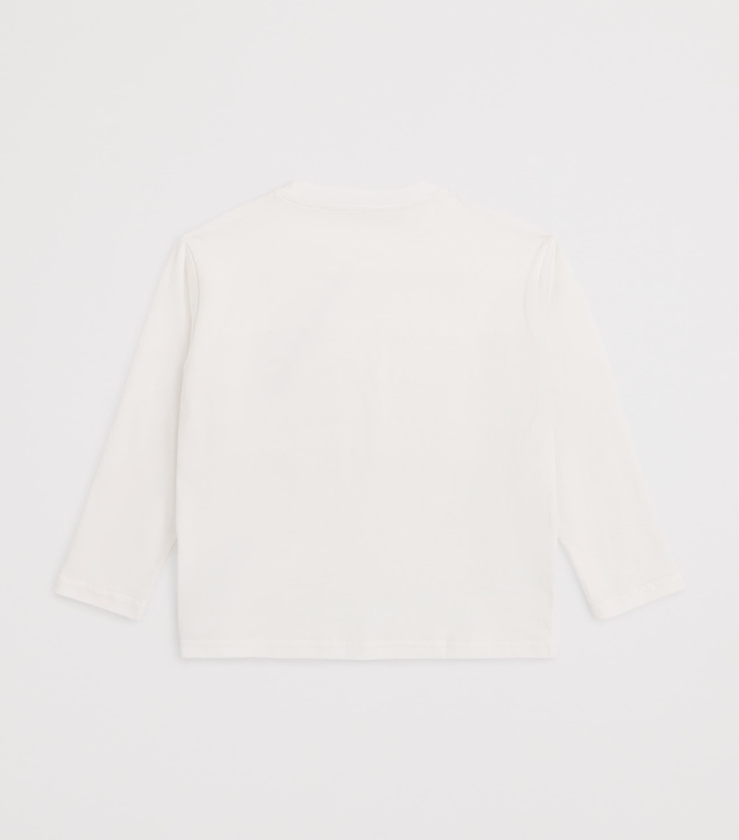 Cotton Mammoth Embroidery T-Shirt (2-14 Years)